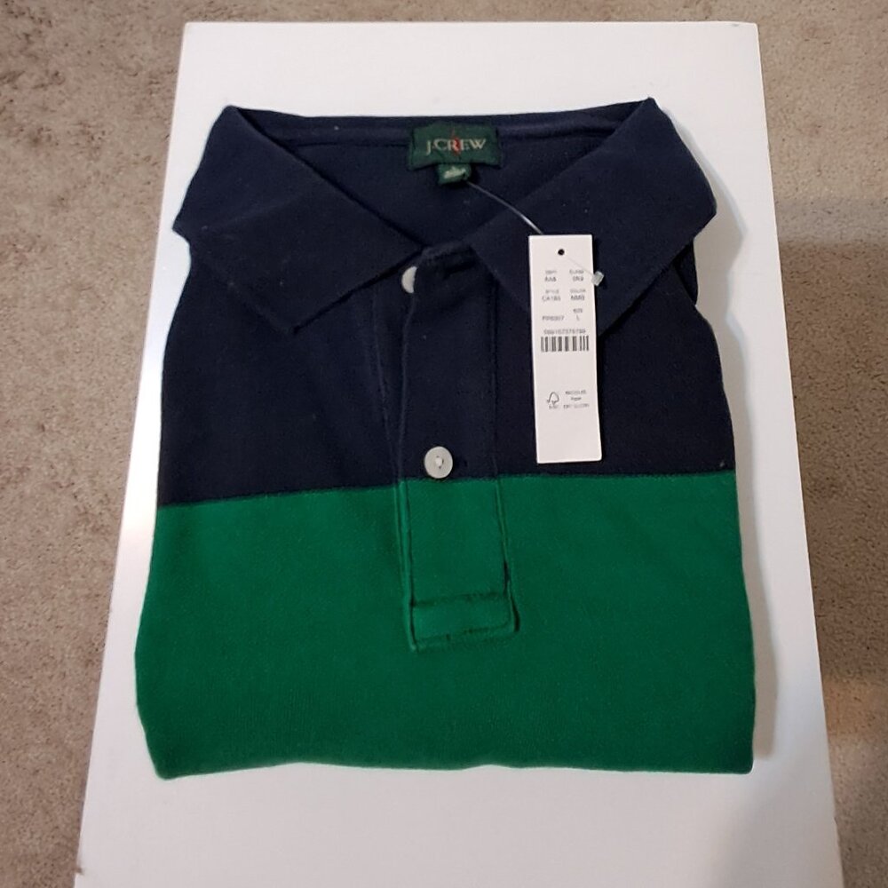 J Crew Men's Polo Shirt   NWT